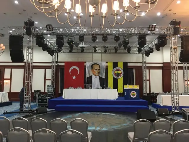 Kongre ve toplantı kurulumu